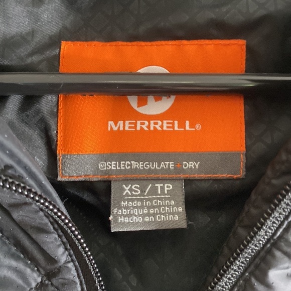 Merrell Coat Women's Black Quilted Jacket - Picture 3 of 8